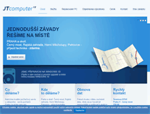 Tablet Screenshot of jtcomputer.cz